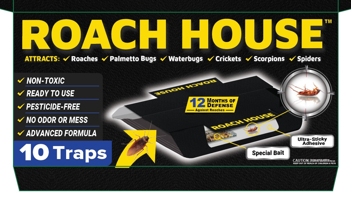 ROACH HOUSE Traps